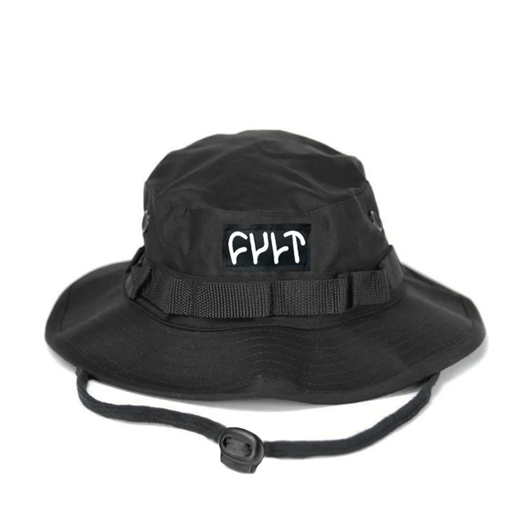 Cheap Adjustable Boonie Cap / black Hats