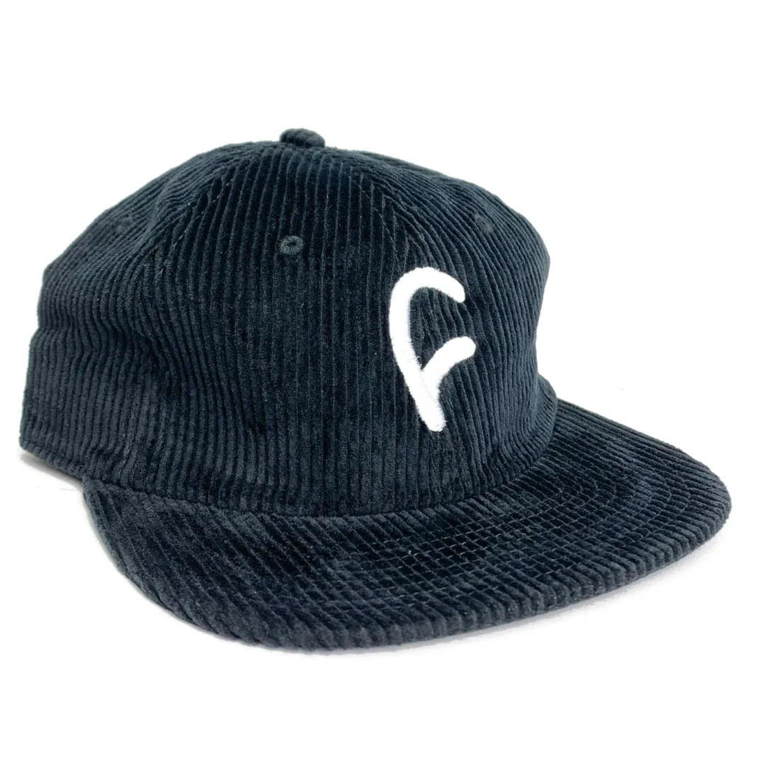 Best Corduroy C Cap / black Hats