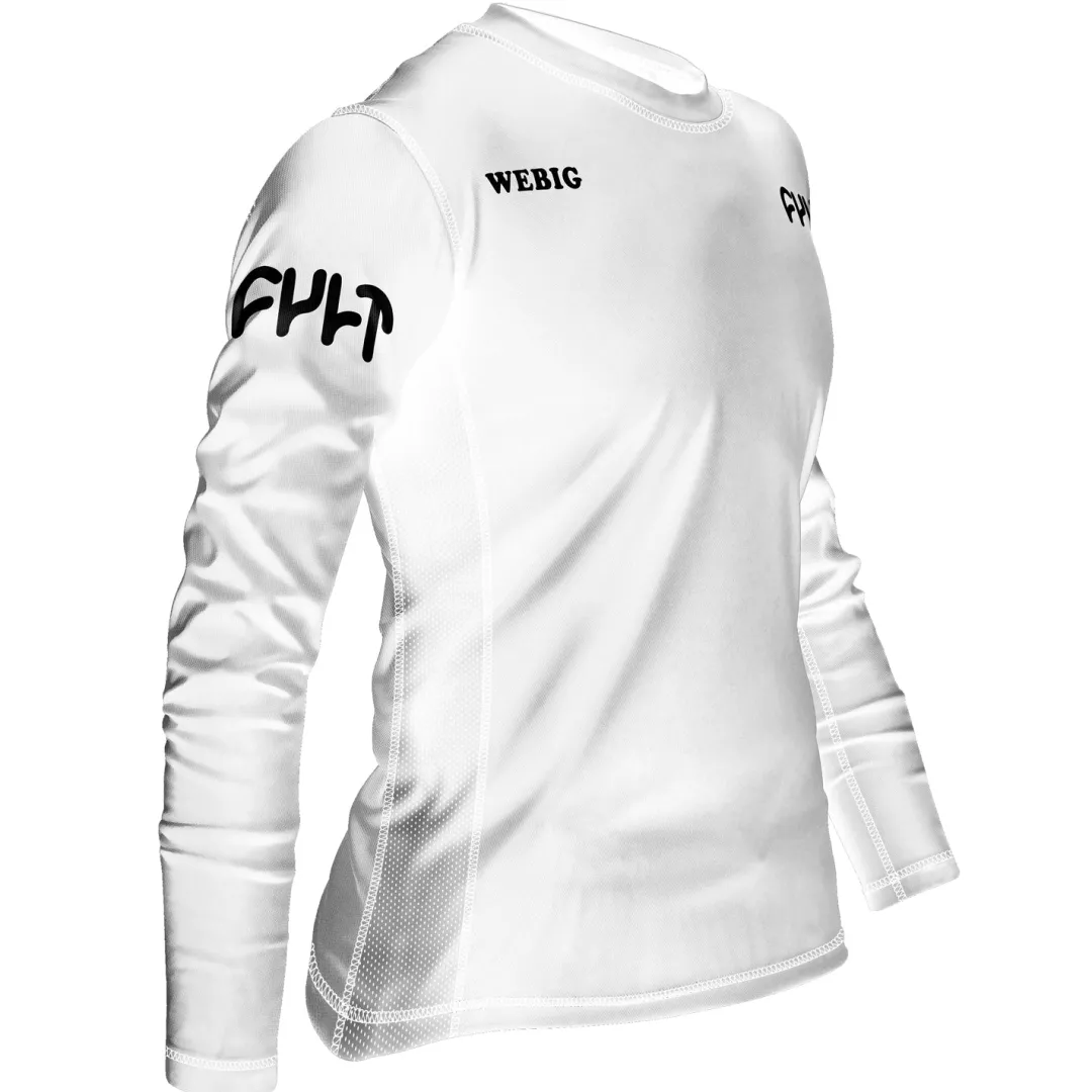 Discount Cult x Webig Race Jersey / KIDS / white Tops