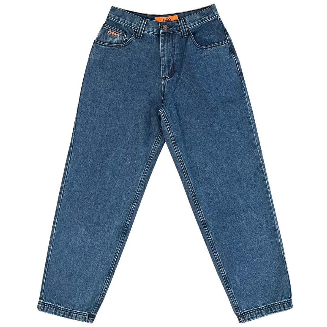 New Heavies Jeans / washed blue Bottoms