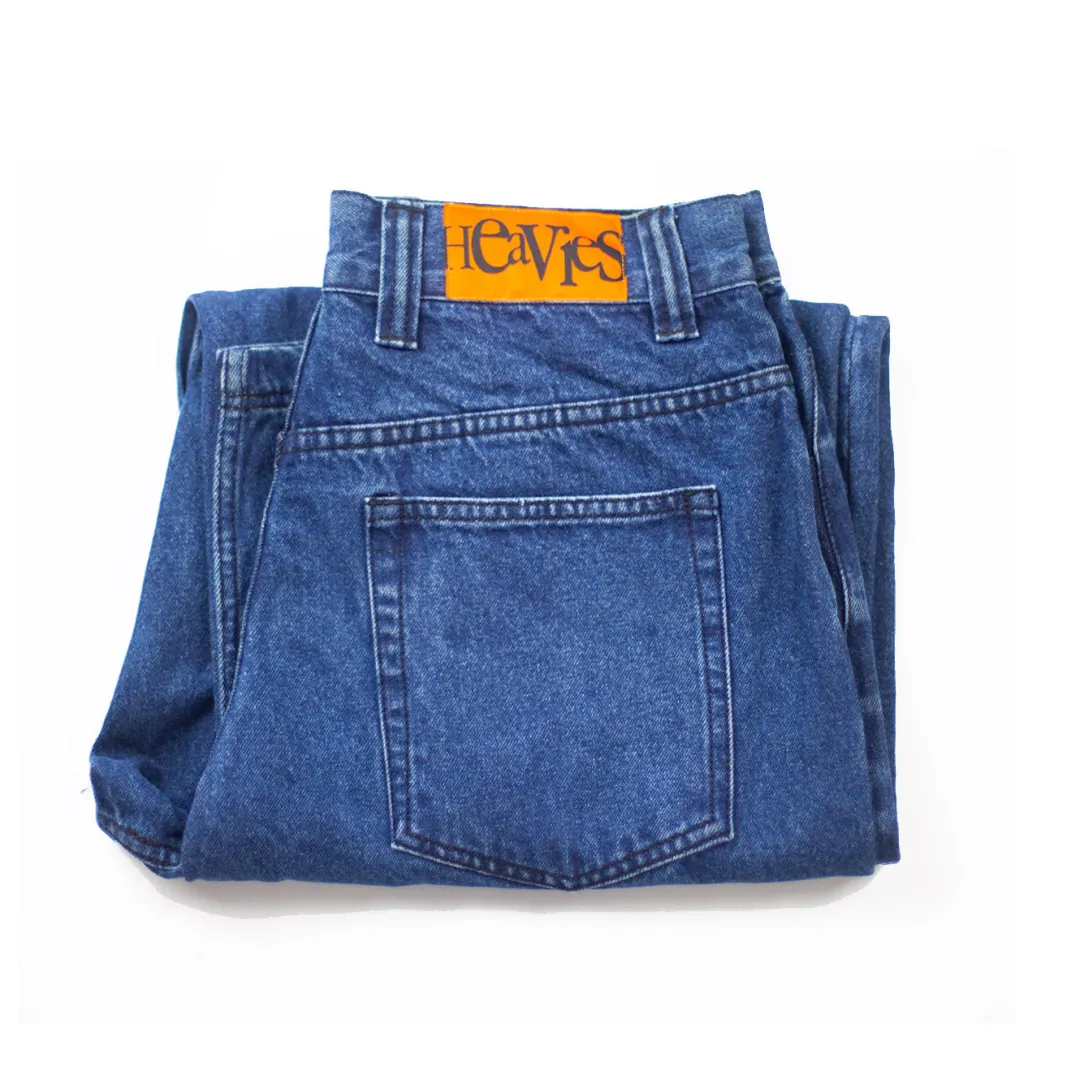 New Heavies Jeans / washed blue Bottoms