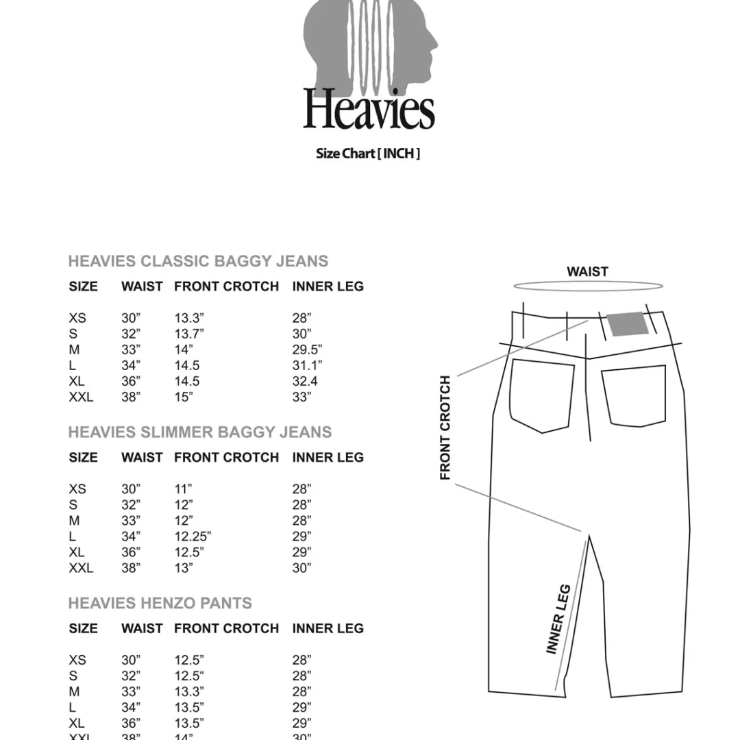 Clearance Heavies Jeans / washed green Bottoms