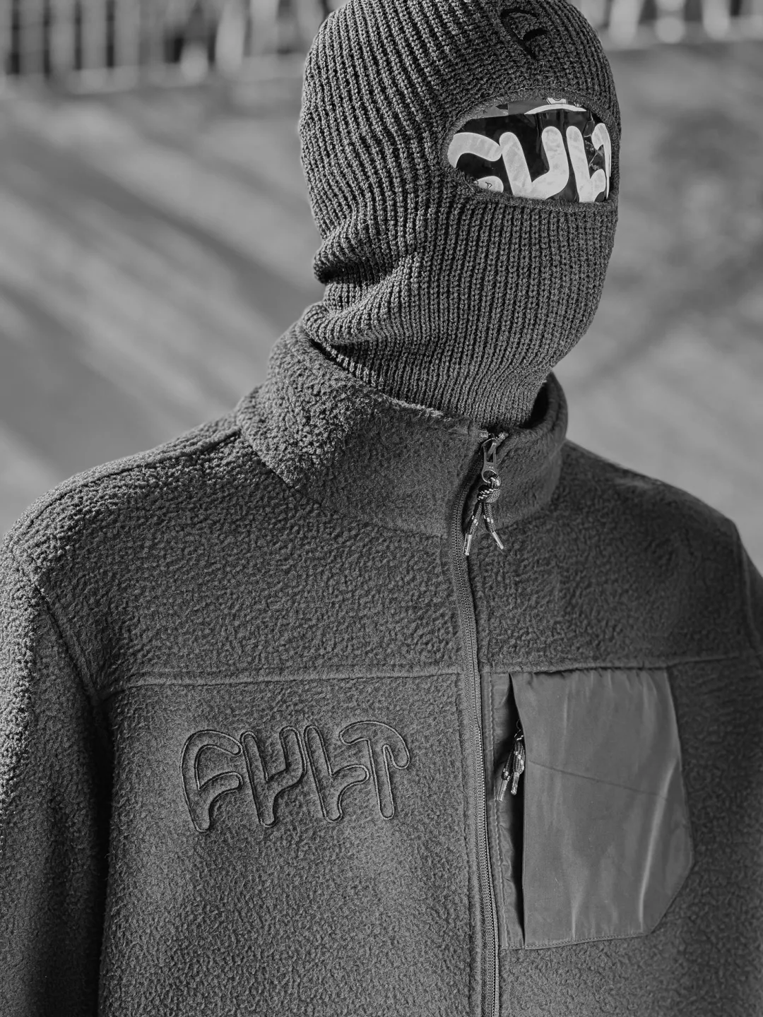 Flash Sale Logo Sherpa Jacket Tops