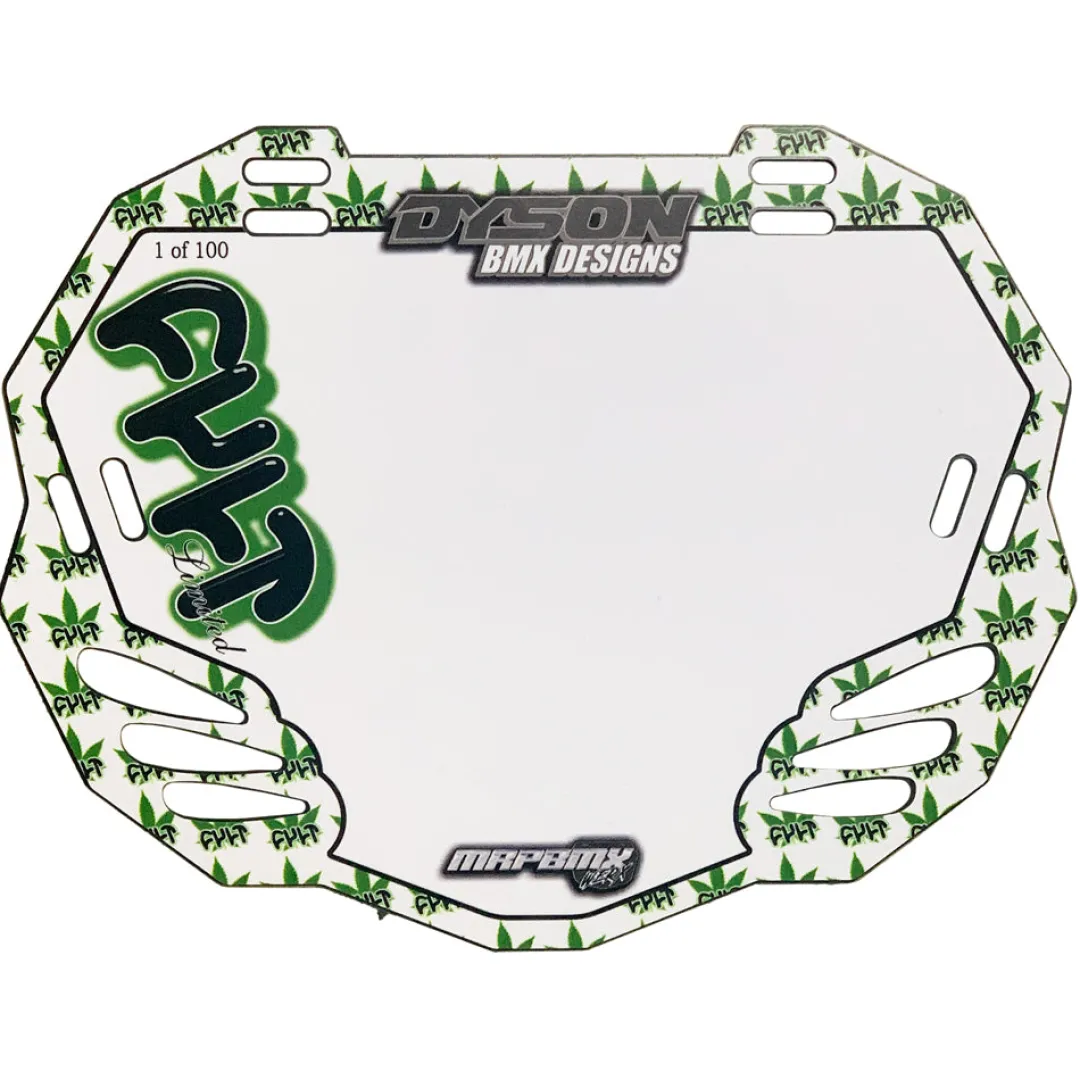Fashion Race Number Plate Accessories