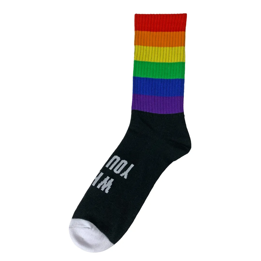 Hot Rainbow Socks Socks | Accessories