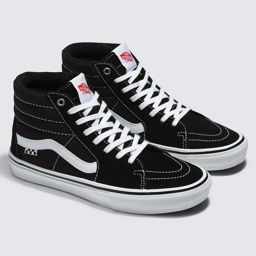 Cheap Vans / Sk8-hi / black & white Shoes