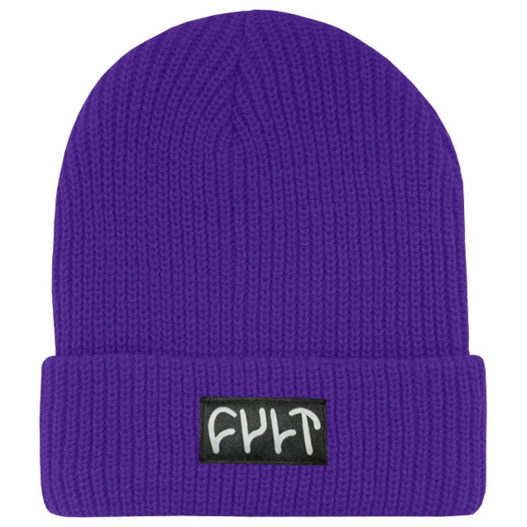 New Witness Beanie / ribbed purps Hats